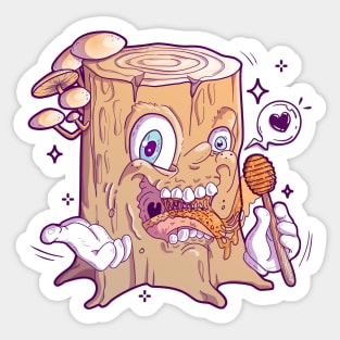 Oh Honey! Honey Stump Sticker